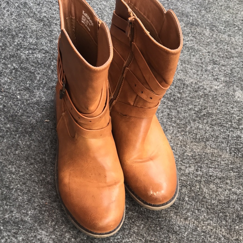 Cognac Brown boots